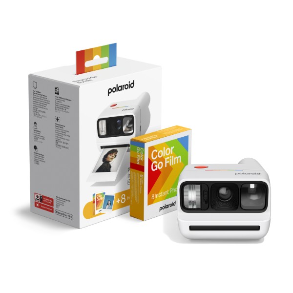 Фото - Фотокамера моментальной печати Polaroid Go Gen 3 White + Color Film Bundle (8 Photos) (6648)